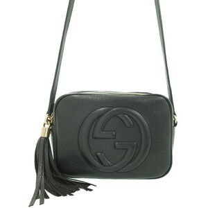 Gucci Soho Leather Disco Pebbled Crossbody Bag
